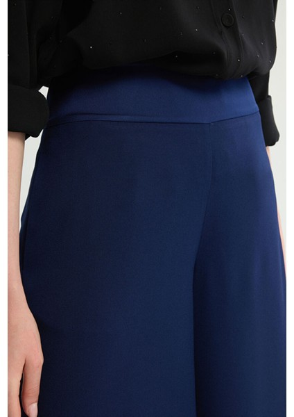 Geniş Paça Pantolon Lacivert 153L9081001 fiyatları