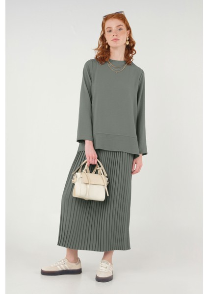 Piliseli Etek Yeşil