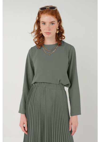 Piliseli Etek Yeşil