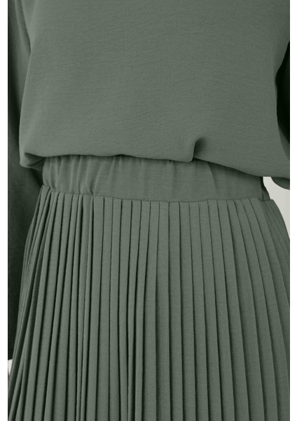 Piliseli Etek Yeşil