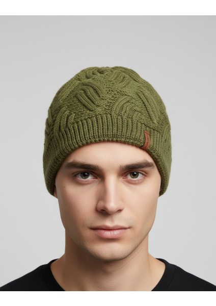 Klasik Basic Bere Triko Astarlı Soğuktan Koruyucu Soft Dokuma Unisex fırsatları