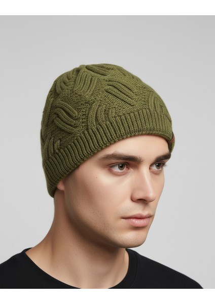 Klasik Basic Bere Triko Astarlı Soğuktan Koruyucu Soft Dokuma Unisex indirimleri