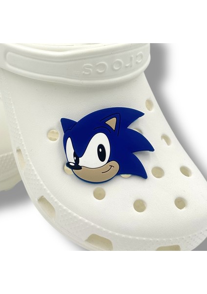 Terlik Süsü ve Aksesuarı , Çanta Süsü – Jibbitz 3D Gülen Ayıcık Suratı Figür Aksesuar