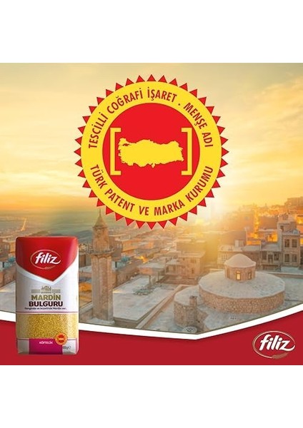 Filiz Mardin Köftelik Bulgur (Ince Bulgur) 12 x 800 G.