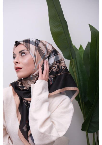 Renkli Karma Desen Dijital Soft Eşarp fırsatları