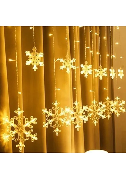 3 Metre Saçaklı Kar Tanesi Perde LED fiyatları