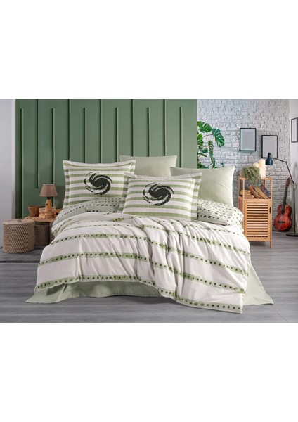 Çift Kişilik Poplin Nevresim Squall Orman