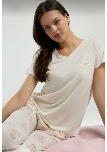 Kadın Kısa Kol Cepli Pijama TAKIM-9006 modelleri