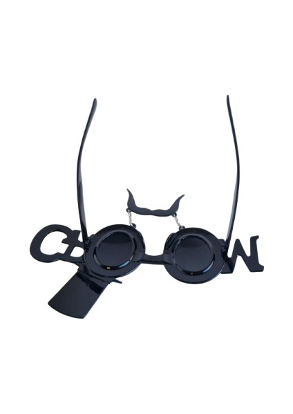 Gözlük Bride-Groom Damat Gözlük Groom Bıyıklı Siyah