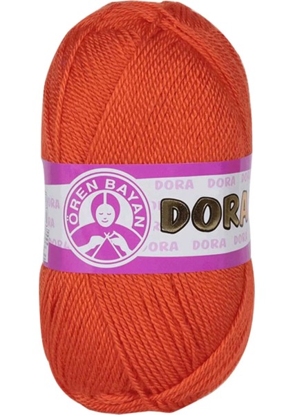 Litaetrend 1 Adet Dora El Örgü Ipi Yünü 100 gr 031 Turuncu
