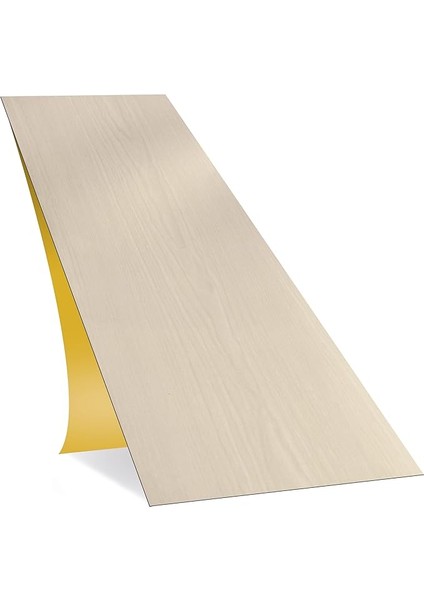 Kendinden Yapışkanlı Beyaz Huş Desenli Pvc Parke Kaplama Yer Döşemesi 25X80 cm / 5 Adet / 1 M²