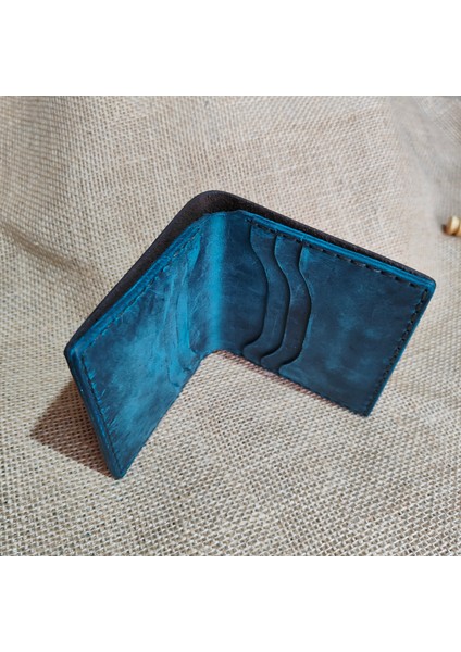 Qilin El Yapımı Hakiki Deri Klasik Cüzdan fırsatları