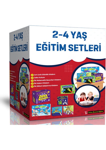 2-4 Yaş Temel Eğitim Seti (4 Set)