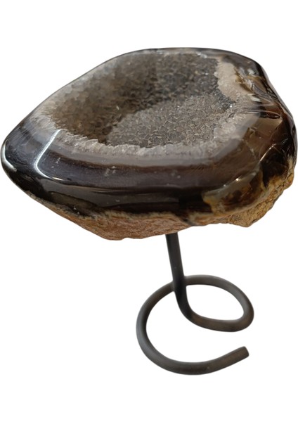 Ferforje Ayaklı Orjinal Akik Kristal Jeot fiyatları