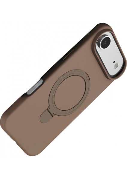 Apple iPhone 17 Air Regal Magsafe Standlı Kapak - Çöl Titanyum fırsatları