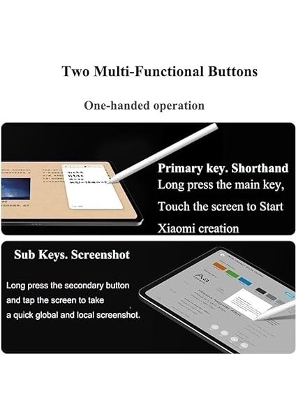 Pad 7s Pro 12.5 Inç Tablet Için Uyumlu Focus Kalem, 8192 Basınç Senstive (Akıllı Kalem) fırsatları