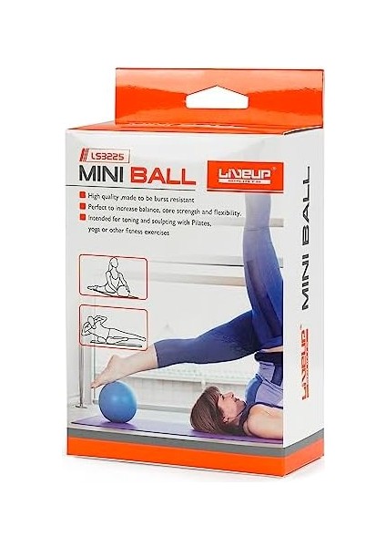 Liveup Pilates & Yoga Ürünleri LS3225 Mını Ball Pınk 20CM Liveup 20CM Mini Pilates Topu Pembe