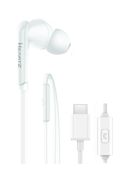 Type C Kulak Içi Kulaklık Iphone 15 15 Plus 15PRO 15PROMAX 16 16 Plus 16 Pro 16 Promax Xiaomi, Huawei Uyumlu, Tak Çalıştır, Type C Bluetooth Gerektirmez!!! Mükemmel Ses TC21 Beyaz fiyatları