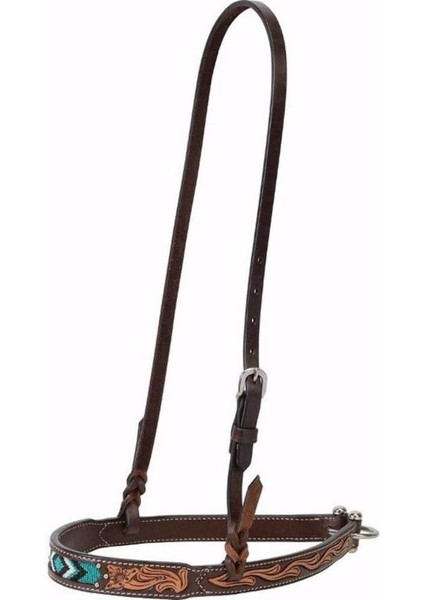 Turquoise Cross Turkuaz Boncuklu Burun Bandı Koyu Yağ, 1