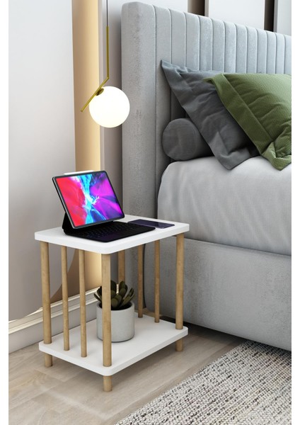 Modern Tarz Çok Amaçlı Yan Sehpa - Yatak Başı Komidin fiyatları