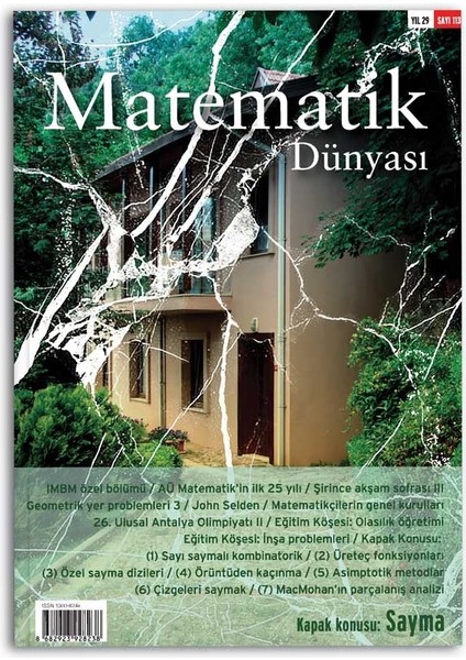 Matematik Dünyası Dergisi SAYI:113