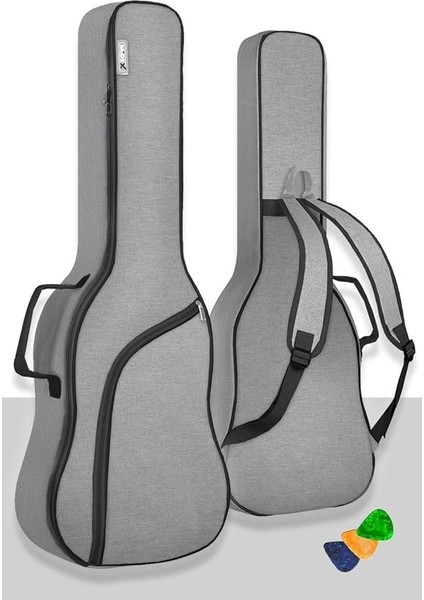 Cs-39 Case Klasik Gitar Soft Case Gigbag Kalın Çanta Kılıf (Pena Hediyeli)
