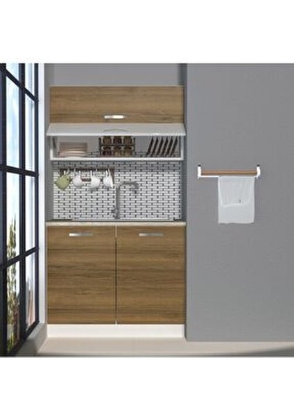 Mini Mutfak Dolabı 100 cm MDF Malzeme ile Geniş Depolama Alanı Sunar fiyatları