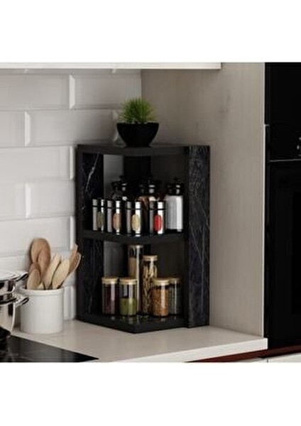 Roho Mutfak Rafı Modern Tasarım Suntalam Malzeme ile Şık Depolama Çözümü