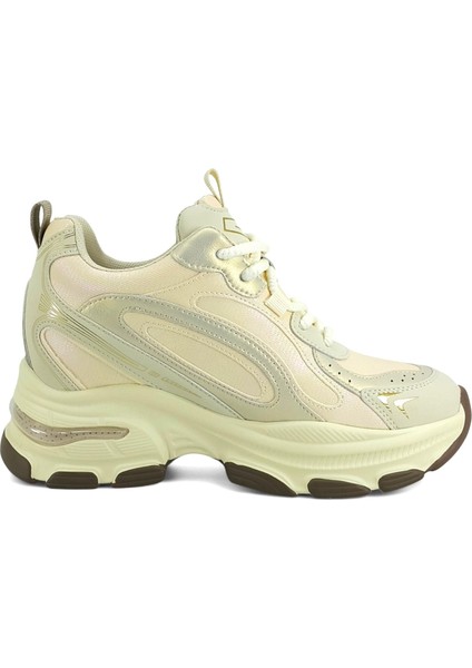 450 Kadın 25KA Sneaker Günlük Ayakkabı Bej modelleri