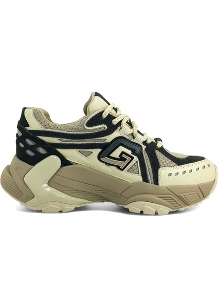 366 25KA Kadın Sneaker Günlük Ayakkabı Bej modelleri