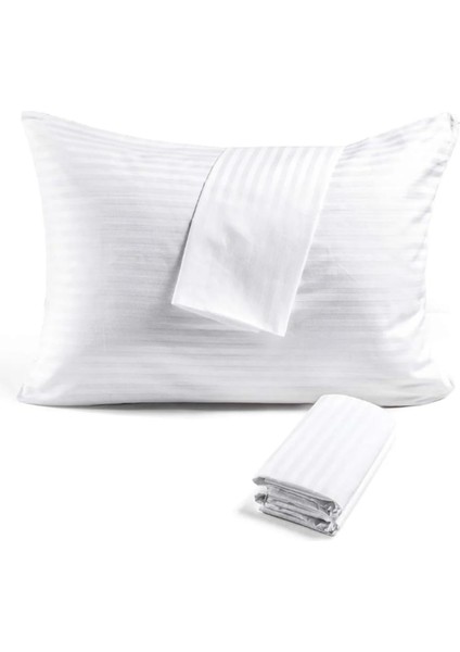 Çizgili Yastık Kılıfı – 50X70 Cm, 83TEL