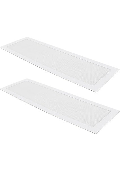 Pc Fan Toz Filtresi Manyetik Çerçeve Ince 2pcs, Basit Bakım, Fan Ömrünün Uzatılması Için (Whıte)