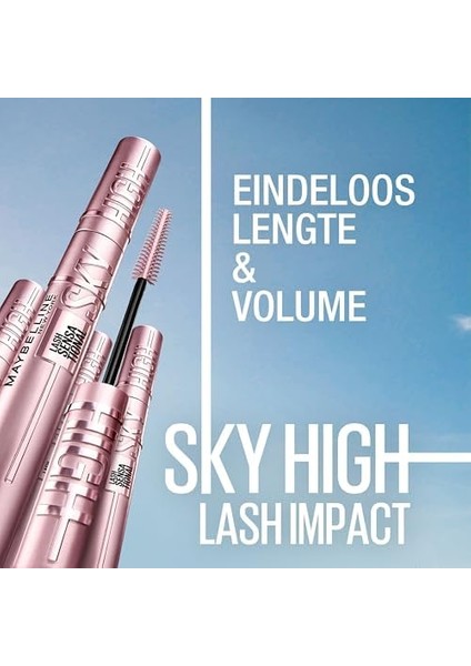 Maybelline New York Lash Sensational Sky High Suya Dayanıklı Waterproof Maskara modelleri
