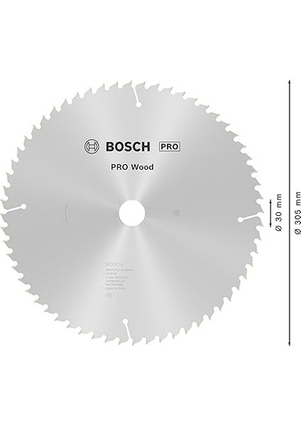 Professional Accessories Daire Testere Bıçağı, Gri, 305X30X2.5 Mm, 60, 1 Adet modelleri