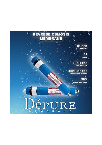 Kapalı Kasa Su Arıtma Cihazı 7 Li Inline Filtresi Seti 11 Aşamalı Özel Sarım Membran Filtre fırsatları