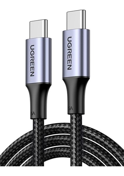 USB C - USB C Kablosu, iPhone 16/16 Plus/16 Pro/16 Pro Max/15, MacBook Pro, iPad Pro, Dell Xps, Samsung Galaxy S24/S23/S22 Ultra, Anahtar, Piksel, 6.6ft Siyah Için USB C Şarj Kablosu(2m)