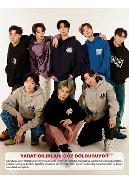 Stray Kids Dergisi Özel Albüm 007 Bertan Kodamanoğlu 16 Sayfa Ciltsiz 2024 Yayınlı