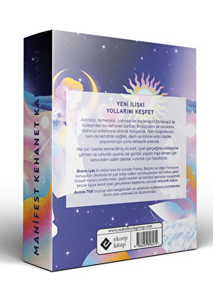 Manifest Kehanet Kartları Shana Lyes 120 Sayfa Astroloji ve Terapi Rehberi