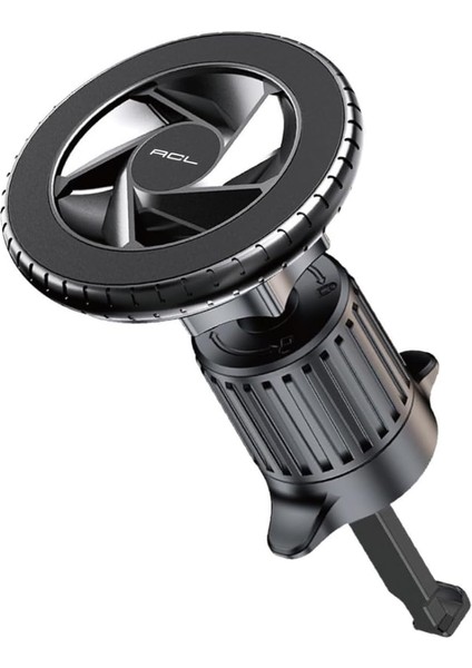 Içi Telefon Tutucu, Uyumlu Manyetik Araba Telefon Aparatı, Güçlü ve Sağlam Yapı, Esnek Başlık, 1x Manyetik Plaka