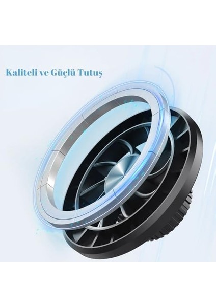 Içi Telefon Tutucu, Uyumlu Manyetik Araba Telefon Aparatı, Güçlü ve Sağlam Yapı, Esnek Başlık, 1x Manyetik Plaka modelleri