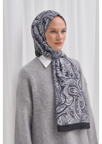 Nilla Pamuklu Şal Ephesus Gri