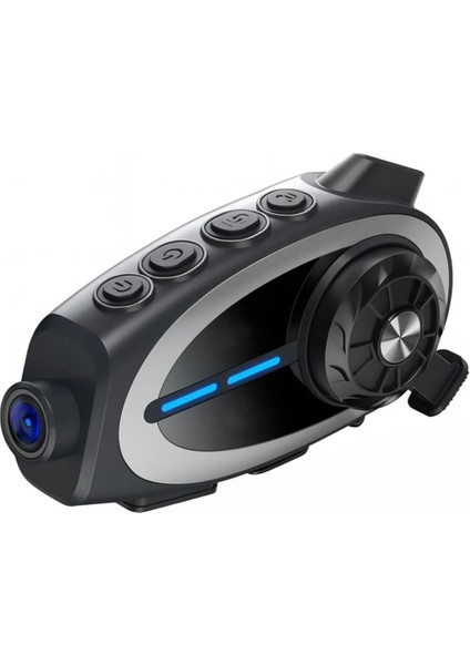 T Q29 Motosiklet Kask Bluetooth Kulaklık Eşleşmeli 1080P Kamera Geniş Açı Su Geçirmez Intercom fırsatları