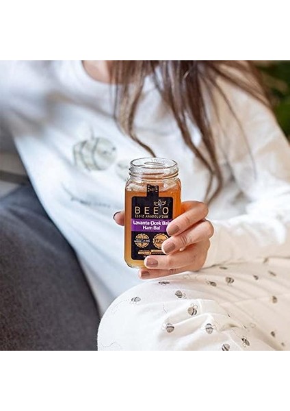 Bee&apos;o Lavanta Çiçek Ham Balı, 300 gr