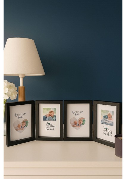 4'lü Dekoratif Siyah Fotoğraf Çerçevesi 10*15 cm (1) fiyatları