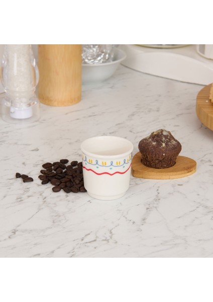 Kitchen Bonjour Espresso Fincanı - Renkli - 80 ml modelleri