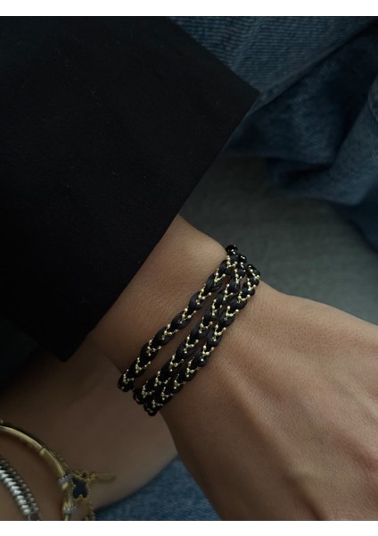 - Multi Style Dorika Zincirli Ip Detaylı Kadın Bileklik (KOD-378) fiyatları