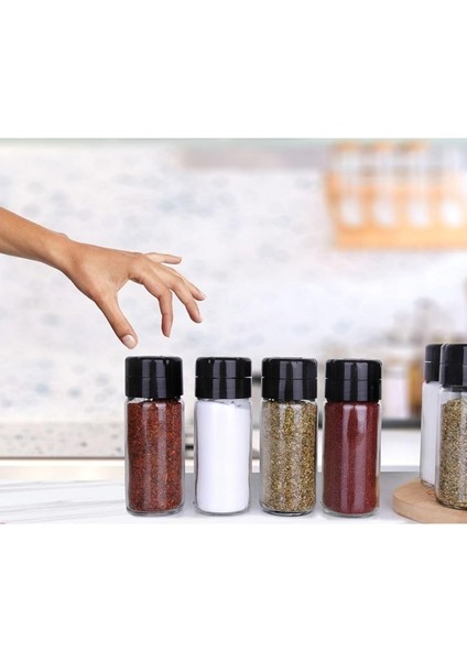 Diyarı 6 Adet Döner Kapaklı 245 ml Cam Baharatlık Seti fiyatları