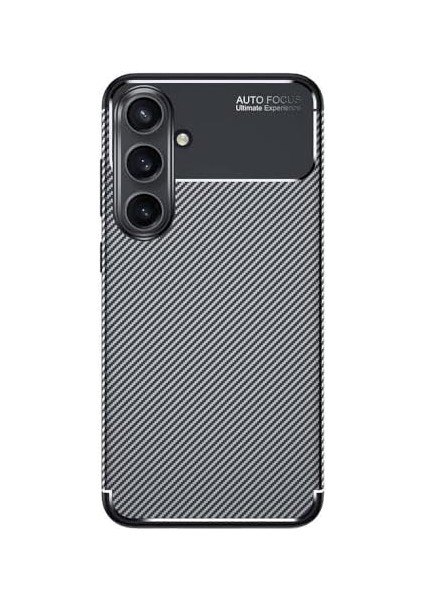 S24 Fe ile Uyumlu Kılıf Siyah Karbon Silikon Orijinal ( S24 Fe ile Uyumlu, Siyah) modelleri