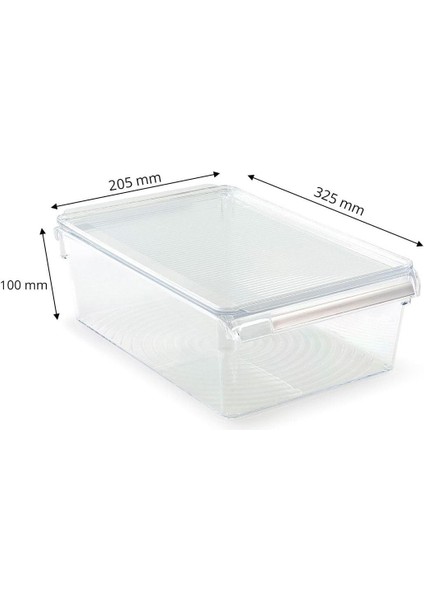 Kapaklı Banyo Mutfak Düzenleyici Raf Ps 325 * 205 * 100 mm Beyaz M-E27-40-01K fırsatları