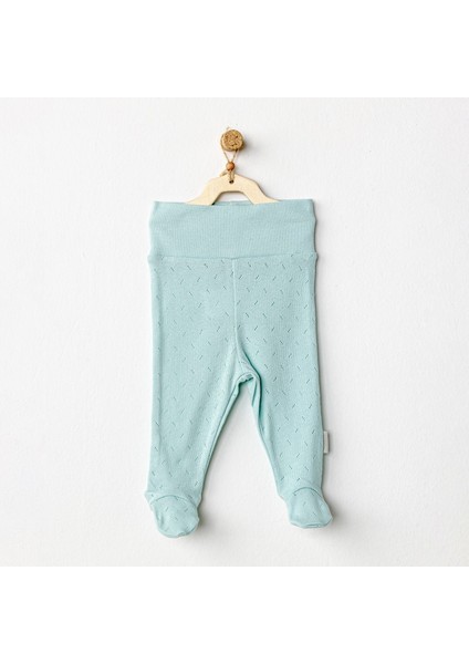 AC24706 Jacquard Patikli Bebek Pantolon Green